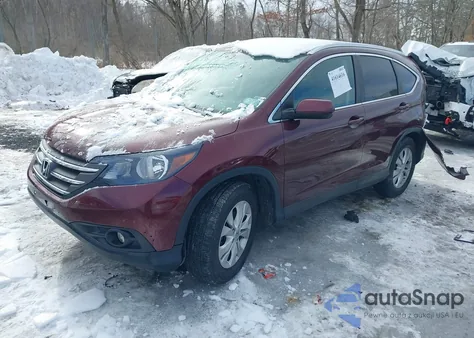 2013 Honda Cr-V Ex-L z USA, uszkodzony, nr VIN 5J6RM4H70DL076076